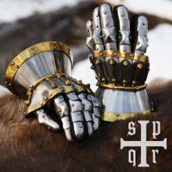 S.P.Q.R. Stundenglashandschuhe Mailand 1370 aus 1,6 mm Stahl auf https://armatae.shop S.P.Q.R. Stundenglashandschuhe Mailand 1370 aus 1,6 mm Stahl auf https://armatae.shop
