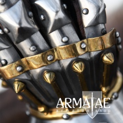 S.P.Q.R. Stundenglashandschuhe Mailand 1370 aus 1,6 mm Stahl auf https://armatae.shop S.P.Q.R. Stundenglashandschuhe Mailand 1370 aus 1,6 mm Stahl auf https://armatae.shop