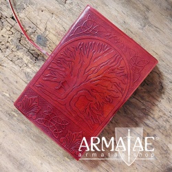 Lederjournal Yggdrasil Baum...