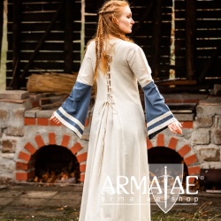 Mittelalterkleid Dorothea Natur/Blau Art. Nr.: 4796 natur / blau von Leonardo Carbone auf https://armatae.shop Mittelalterkleid Dorothea Natur/Blau Art. Nr.: 4796 natur / blau von Leonardo Carbone auf https://armatae.shop