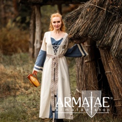 Mittelalterkleid Dorothea Natur/Blau Art. Nr.: 4796 natur / blau von Leonardo Carbone auf https://armatae.shop Mittelalterkleid Dorothea Natur/Blau Art. Nr.: 4796 natur / blau von Leonardo Carbone auf https://armatae.shop