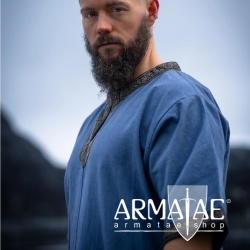 Armatae.shop Tunika Richard gebordet Blau ALC-8085bl 1 von Leonardo Carbone Armatae.shop Tunika Richard gebordet Blau ALC-8085bl 1 von Leonardo Carbone