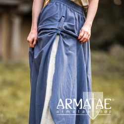 Mittelalter Rock "Elise" Blau/Natur auf https://armatae.shop Mittelalter Rock "Elise" Blau/Natur auf https://armatae.shop