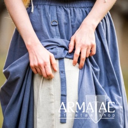 Mittelalter Rock "Elise" Blau/Natur auf https://armatae.shop Mittelalter Rock "Elise" Blau/Natur auf https://armatae.shop