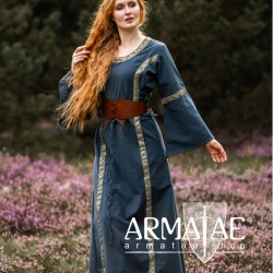 Mittelalter Baumwollkleid "Angie" Blau auf https://armatae.shop Mittelalter Baumwollkleid "Angie" Blau auf https://armatae.shop