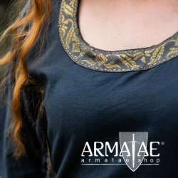Mittelalter Baumwollkleid "Angie" Blau auf https://armatae.shop Mittelalter Baumwollkleid "Angie" Blau auf https://armatae.shop