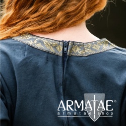Mittelalter Baumwollkleid "Angie" Blau auf https://armatae.shop Mittelalter Baumwollkleid "Angie" Blau auf https://armatae.shop