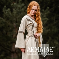 Mittelalter Baumwollkleid "Angie" Natur auf https://armatae.shop Mittelalter Baumwollkleid "Angie" Natur auf https://armatae.shop