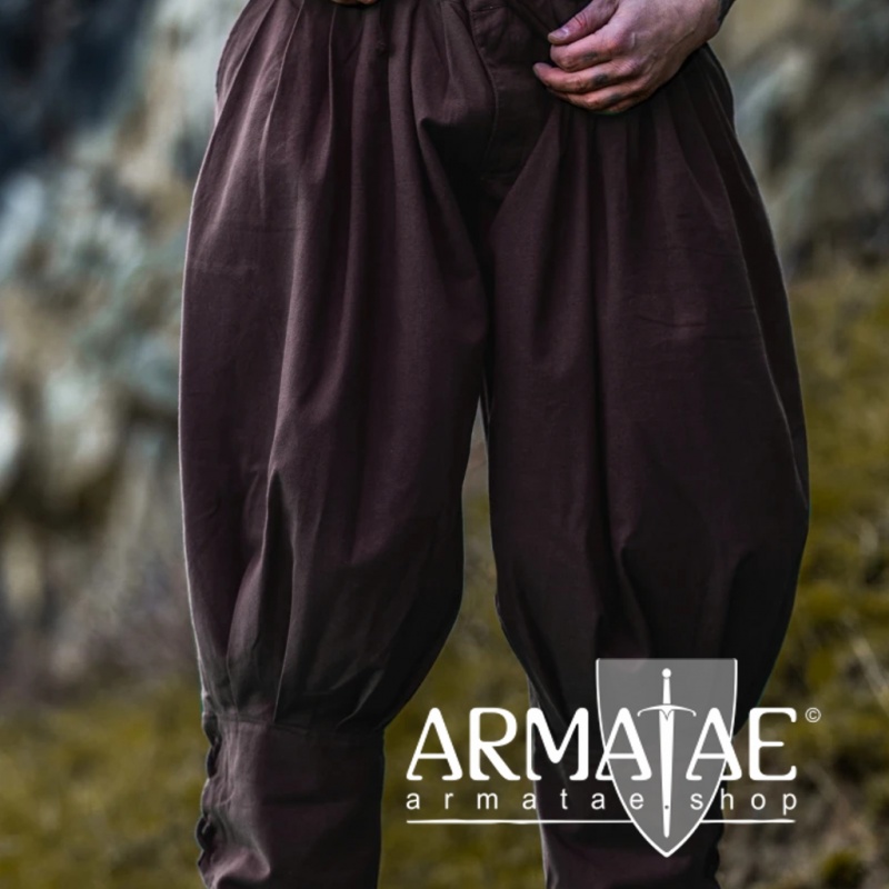Wikinger Rushose Baumwolle "Norman" Dunkelbraun auf https://armatae.shop Wikinger Rushose Baumwolle "Norman" Dunkelbraun auf https://armatae.shop