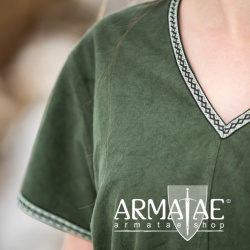 Wikinger Tunika Damen "Matilda" Grün auf https://armatae.shop Wikinger Tunika Damen "Matilda" Grün auf https://armatae.shop