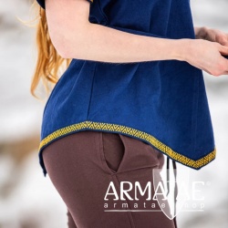 Wikinger Tunika Damen "Matilda" Blau auf https://armatae.shop Wikinger Tunika Damen "Matilda" Blau auf https://armatae.shop