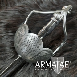 Alotrium Glockenrapier geätzt mit Terz & Quart auf https://armatae.shop Alotrium Glockenrapier geätzt mit Terz & Quart auf https://armatae.shop