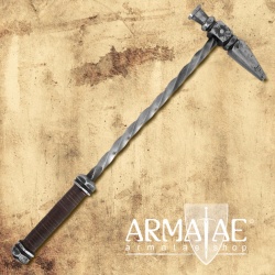Kriegshammer Stahl geschmiedet auf https://armatae.shop
