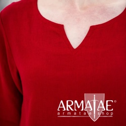 Wikinger Kleid 100 % Leinen "Anna" Rot auf https://armatae.shop Wikinger Kleid 100 % Leinen "Anna" Rot auf https://armatae.shop