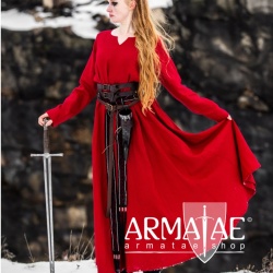 Wikinger Kleid 100 % Leinen "Anna" Rot auf https://armatae.shop Wikinger Kleid 100 % Leinen "Anna" Rot auf https://armatae.shop