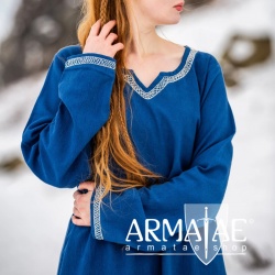 Wikingerkleid "Brigida" Blau auf https://armatae.shop Wikingerkleid "Brigida" Blau auf https://armatae.shop