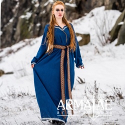 Wikingerkleid "Brigida" Blau auf https://armatae.shop Wikingerkleid "Brigida" Blau auf https://armatae.shop