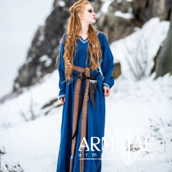 Wikingerkleid "Brigida" Blau auf https://armatae.shop Wikingerkleid "Brigida" Blau auf https://armatae.shop