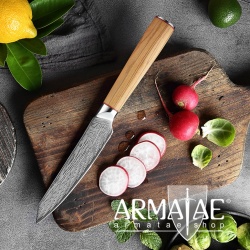 Armatae Cucina Oliva High End Damaststahl Messer auf https://armatae.shop