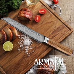 Armatae Cucina Oliva High End Damaststahl Messer auf https://armatae.shop