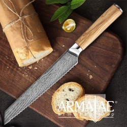 Armatae Cucina Oliva High End Damaststahl Messer auf https://armatae.shop
