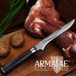 Armatae Cuoco pro Gastro Hight End Damaststahl Messer auf https://armatae.shop