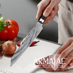 Armatae Cuoco pro Gastro High End Damaststahl Messer auf https://armatae.shop Armatae Cuoco pro Gastro High End Damaststahl Messer auf https://armatae.shop