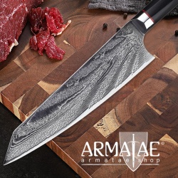Armatae Cuoco pro Gastro High End Damaststahl Messer auf https://armatae.shop Armatae Cuoco pro Gastro High End Damaststahl Messer auf https://armatae.shop