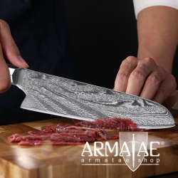 Armatae Cuoco pro Gastro High End Damaststahl Messer auf https://armatae.shop Armatae Cuoco pro Gastro High End Damaststahl Messer auf https://armatae.shop