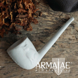Traditionell gebackene Ton Tabakpfeife des 17. Jhd. Katze & Geige auf https://armatae.shop Traditionell gebackene Ton Tabakpfeife des 17. Jhd. Katze & Geige auf https://armatae.shop