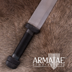 Wikinger Sax mit drahtumwickeltem Griff auf https://armatae.shop Wikinger Sax mit drahtumwickeltem Griff auf https://armatae.shop