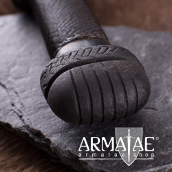 Wikinger Sax mit drahtumwickeltem Griff auf https://armatae.shop Wikinger Sax mit drahtumwickeltem Griff auf https://armatae.shop