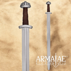 Wikinger Schaukampfschwert mit Scheide, 10. Jh. auf https://armatae.shop Wikinger Schaukampfschwert mit Scheide, 10. Jh. auf https://armatae.shop