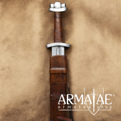 Frühes Wikingerschwert Godfred mit Scheide 0116696606 auf https://armatae.shop Frühes Wikingerschwert Godfred mit Scheide 0116696606 auf https://armatae.shop
