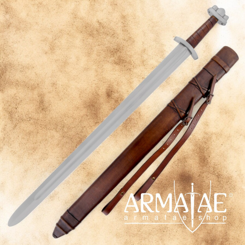 Frühes Wikingerschwert Godfred mit Scheide 0116696606 auf https://armatae.shop Frühes Wikingerschwert Godfred mit Scheide 0116696606 auf https://armatae.shop