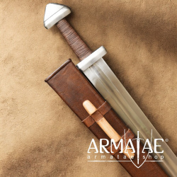 Wikingerschwert Torshov mit Scheide, 9.-10. Jh. auf https://armatae.shop