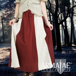 Leonardo Carbone Mittelalter Rock Dana Rot/Natur auf Armatae.shop