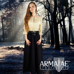 Leonardo Carbone Mittelalter Rock Dana Schwarz 4000s bei Armatae.shop