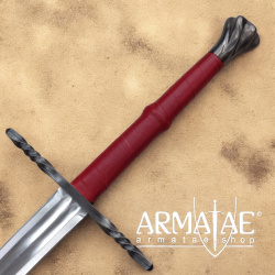 Meisterschmiede Bastardschwert inklusive Scheide, Schwerthalter und Gürtel auf https://armatae.shop Meisterschmiede Bastardschwert inklusive Scheide, Schwerthalter und Gürtel auf https://armatae.shop