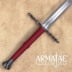 Meisterschmiede Bastardschwert inklusive Scheide, Schwerthalter und Gürtel auf https://armatae.shop Meisterschmiede Bastardschwert inklusive Scheide, Schwerthalter und Gürtel auf https://armatae.shop