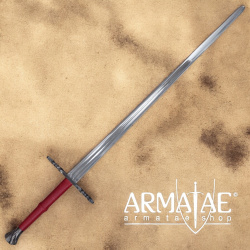 Meisterschmiede Bastardschwert inklusive Scheide, Schwerthalter und Gürtel auf https://armatae.shop Meisterschmiede Bastardschwert inklusive Scheide, Schwerthalter und Gürtel auf https://armatae.shop