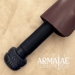 Wikinger Sax mit drahtumwickeltem Griff auf https://armatae.shop Wikinger Sax mit drahtumwickeltem Griff auf https://armatae.shop