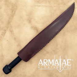 Wikinger Sax mit drahtumwickeltem Griff auf https://armatae.shop Wikinger Sax mit drahtumwickeltem Griff auf https://armatae.shop