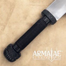 Wikinger Sax mit drahtumwickeltem Griff auf https://armatae.shop Wikinger Sax mit drahtumwickeltem Griff auf https://armatae.shop