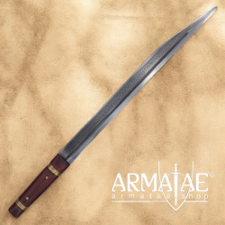 Sax von Beagnoth mit Lederscheide auf https://armatae.shop Sax von Beagnoth mit Lederscheide auf https://armatae.shop