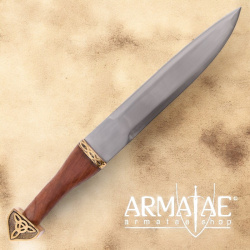 Wikinger Sax mit Holzgriff und Lederscheide auf https://armatae.shop Wikinger Sax mit Holzgriff und Lederscheide auf https://armatae.shop