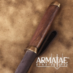 Damast Stahl Sax mit Wildleder-Scheide auf https://armatae.shop Damast Stahl Sax mit Wildleder-Scheide auf https://armatae.shop