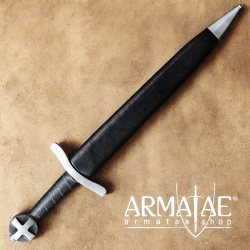 Kreuzritter Schaukampf Dolch mit Scheide auf https://armatae.shop Kreuzritter Schaukampf Dolch mit Scheide auf https://armatae.shop
