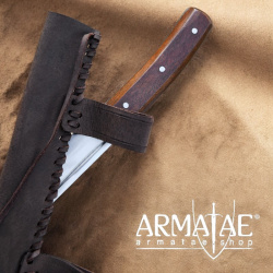 Skramasax, schaukampftauglich, mit Lederscheide auf https://armatae.shop