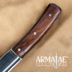 Skramasax, schaukampftauglich, mit Lederscheide auf https://armatae.shop